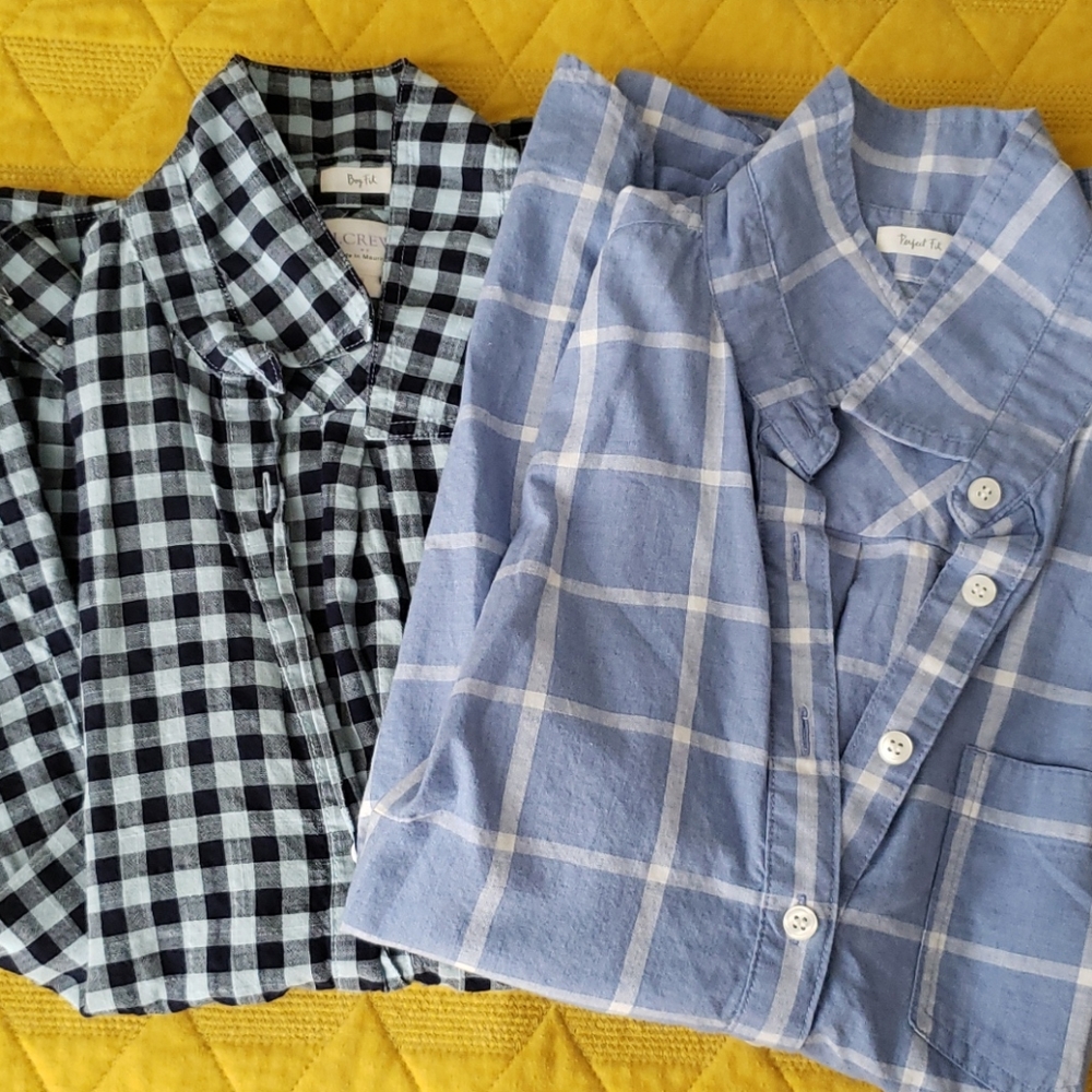 JCREW factory boy fit. sold SEPARATELY or together